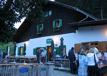 Die Arzler-Alm bei Innsbruck in Tirol