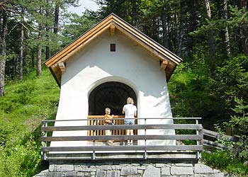 Die Walderkapelle in Gnadenwald, Tirol